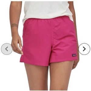Pink Patagonia baggies shorts